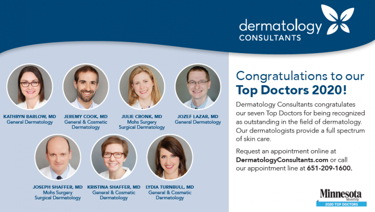 7 Dermatology Consultants Physicians Named Top Doctors | Dermatology ...